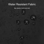4893 Универсално защитно покривало за градински чадър – Водоустойчиво, с цип и стопер, снимка 5
