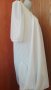 Прекрасна бяла туника/рокля от шифон👗🍀M/L,L👗арт.175, снимка 5