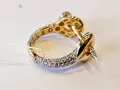 Златен пръстен 4.24гр 06235-24, снимка 2