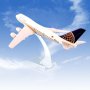 Боинг 747 самолет модел макет United USA метален B747, снимка 4
