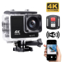 Спортна камера 4K водоустойчива 30 метра WiFi 170 градуса /SPK066/, снимка 1