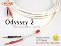 Кабел за ОТ Chord Odyssey ,2 x 12 AWG,2 x 3.31 mm2,silverp lated OFC , PTFE .Нов , от Макара, снимка 1