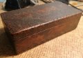 дървена пирографирана кутия антика, снимка 4