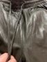 Нов елегантен естествена кожа панталон лек потур ластик на талията , снимка 6