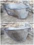 Старо Соц Подцинковано Бебешко Корито / 4 кг. , снимка 4