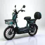 Електрически скутер с педали MaxMotors EBZ 20 1200W/60V/20Ah - GREEN, снимка 1