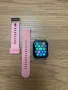 Смарт часовник черен и розов, снимка 4