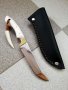 Ръчно изработен ловен нож от марка KD handmade knives ловни ножове, снимка 2