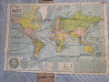 Карта на целият свят Царство България , снимка 1