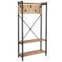 Закачалка с етажерки в индустриален стил , снимка 1