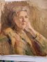 ЕВГЕНИ ПОПТОШЕВ акварел портрет, снимка 3
