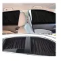 Комплект пердета за автомобил Mercado Trade, Странични завеси, 2 броя, Черен, снимка 4