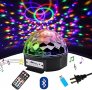 ДИСКО ТОПКАДиско лампа / LED Light Magic Ball + BLUETOOTH + флашка