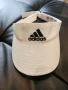 Бяла дамска козирка adidas, снимка 2