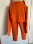 Дамски сет оранжев спортен, снимка 3
