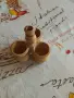 Дървена солничка, снимка 1