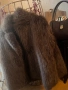 Кафяво палто еко косъм, размер М, снимка 1