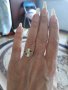 Нов златен пръстен 14К злато -СПЕШНО, снимка 2