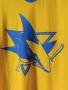 San Jose Sharks Jersey Yellow NHL Hockey Warriors , снимка 3