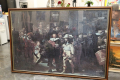 Огромен Пъзел картина The Night Watch (Нощна стража) с рамка и стъкло 162/112см, снимка 6