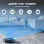 Роботизирана прахосмукачка Proscenic M7 Pro, лазерна навигация, 2700 Pa мощно засмукване, APP и Alex, снимка 7