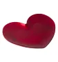 Декоративна чиния в формата на сърце, Червен, 35,5x33 см., снимка 2