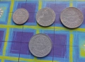 Сет 1917 3+1 5, 10, 20 Стотинки Царство България Матрична разлика, снимка 1