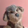 Колекционерска мека играчка Steiff Hund Junior Lumpi 2885/28, снимка 2
