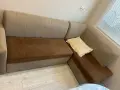 Разтегателен ъглов диван, снимка 1