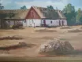 Картина масло на шперплат-03, снимка 3