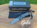 Сгъваем нож Benchmade Full Immunity 290-241 Gold Class,CPM Damaskus,Carbon, снимка 1