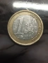  Не центрирана 1 евро Испания , снимка 1
