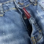 Мъжки дънки Dsquared2 Slim Splashed Denim Jeans, снимка 4