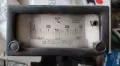 Стар аналогов термометър за панелен монтаж 0-600 °C, снимка 1