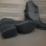 Дамски черни боти естествена кожа и естествен косъм , снимка 4