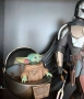 Sideshow Star Wars Mandalorian & Grogu статуя фигура , снимка 3