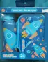 Комплект Бутилка и Кутия за храна Must Space, снимка 1