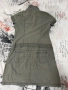PROMOD рокля-сафари в маслинено зелено - размер M, снимка 3