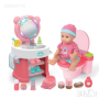 Детска играчка Кукла с гърне -  Бебешки комплект със звуци сватлини и водна функция
