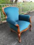 Ретро кресло / претапицирано , снимка 7