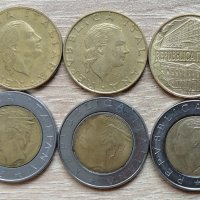 Лот 6 монети ИТАЛИЯ  л34, снимка 2 - Нумизматика и бонистика - 33739797