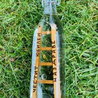 Дървени фигури в стъклено шише, стълби в бутилка, сувенир за подарък, снимка 5 - Въдици - 18318809