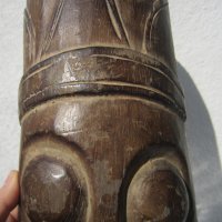 Палисандър стара дървена маска, дърворезба, голяма, пано, снимка 5 - Пана - 32030072