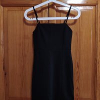 Малка черна рокля на БЕРШКА и подарък, снимка 1 - Детски рокли и поли - 30884515