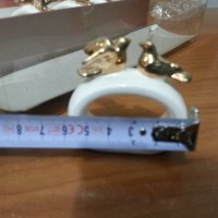 Порцеланови салфетници рингове халки пръстени за салфетки , снимка 5 - Антикварни и старинни предмети - 38494977