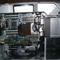 HP Workstation Z820 Intel Xeon E5-2660 Nvidia Quadro K4200 SSD 2TB, снимка 4 - Работни компютри - 32117955