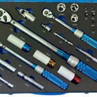 Комплект динамометрични ключове с заключване KraftWelle, снимка 2 - Други инструменти - 40217586