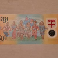 FIJI 🇫🇯 $ 50 DOLLARS 🇫🇯 2020 COMMEMORATIVE NOTE CU, снимка 2 - Нумизматика и бонистика - 31166849