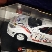 Ford Focus Rally. 1.24 Bburago. Made in Italy.!, снимка 10 - Колекции - 37377595