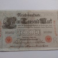 Райх банкнота - Германия - 1000 марки / 1910 година - 17995, снимка 6 - Нумизматика и бонистика - 31029694